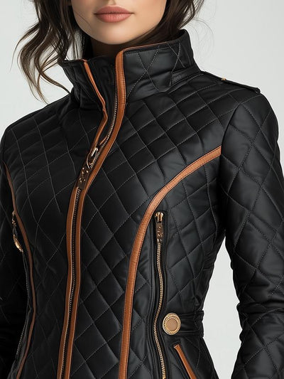 STELLA - Diamond-quilted Padded Jacket