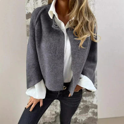 ELISA - Short Jacket with Elegant Flared Sleeves