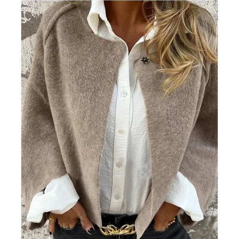 ELISA - Short Jacket with Elegant Flared Sleeves